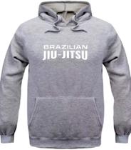 Blusa Moletom Jiu Jitsu canguru masculina feminino c/ capuz coleção