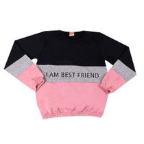 best friend moletom com capuzs with rose