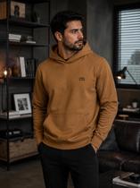Blusa Moletom King&Joe C/ Capuz Ocre Tamanho:MCor:Ocre Blusa Moletom King&Joe C/ Capuz Ocre Tamanho:MCor:Ocre