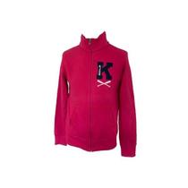 Blusa Moletom KingJoe Rosa Pink Ziper - King&Joe