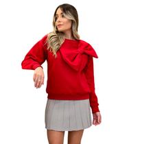 Blusa Moletom Laço- Lili