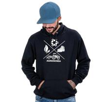 Blusa Moletom Masculina Agronomia Bolso Canguru Conforto