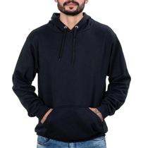 Blusa Moletom Masculina Bolso Canguru Capuz Básica Conforto Blusa Moletom Masculina Bolso Canguru Capuz Básica Conforto