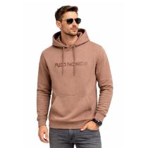 Blusa Moletom Masculina Capuz e Bolso Frio Red Nose Blusa Moletom Masculina Capuz e Bolso Frio Red Nose