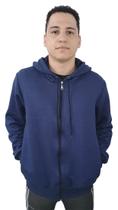Blusa Moletom Masculina Com Zíper Jaqueta Agasalho Blusa Moletom Masculina Com Zíper Jaqueta Agasalho