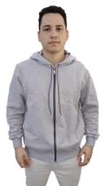 Blusa Moletom Masculina Com Zíper Jaqueta Agasalho