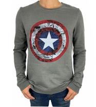 Blusa Moletom Masculina Estampada P10487 Cativa