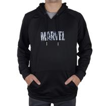 Blusa Moletom Masculina Mooncity Marvel Preta - 5540018 Blusa Moletom Masculina Mooncity Marvel Preta - 5540018