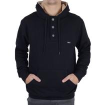 Blusa Moletom Masculina Olho Fatal Peluciada Preta - 4014