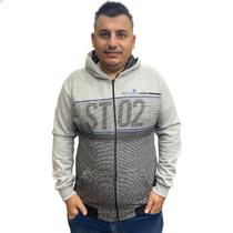 Blusa Moletom Masculina OverCore Aberta Com Zíper Blusa Moletom Masculina OverCore Aberta Com Zíper