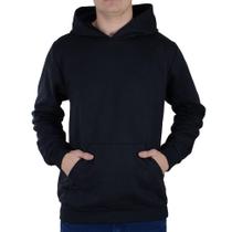Blusa Moletom Masculina Peluciada Hirlogs Preta - 735A Blusa Moletom Masculina Peluciada Hirlogs Preta - 735A