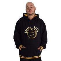 Blusa Moletom Masculina Plus Size M10 Dunk Golden State Blusa Moletom Masculina Plus Size M10 Dunk Golden State