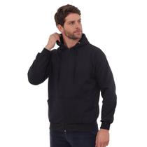 Blusa Moletom Masculina Zíper Moda Inverno Premium Com Bolso Tendência Comfort Todas as Ocasiões - 5 estilos