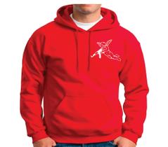 Blusa Moletom Masculino Anjo Com Ak47 Moleton Alta Qualidade P M G GG