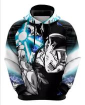 Blusa Moletom Masculino Dragon Ball Super Goku Instinto Blusa Moletom Masculino Dragon Ball Super Goku Instinto