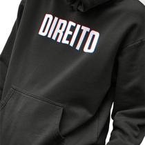 Blusa Moletom Masculino Estampado 3D Direito em Algodão Fio 30.1 Penteado