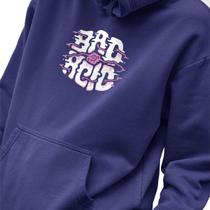Blusa Moletom Masculino Estampado Bad Acid em Algodão Fio 30.1 Penteado