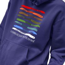 Blusa Moletom Masculino Estampado Bisturi por Favor em Algodão Fio 30.1 Penteado