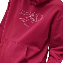 Blusa Moletom Masculino Estampado Line Medicina em Algodão Fio 30.1 Penteado