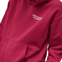 Blusa Moletom Masculino Estampado Personal Trainer em Algodão Fio 30.1 Penteado