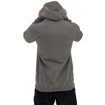 Blusa Moletom Masculino MXD Conceito Bolso Lateral Caqui Sem Estampa