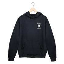 Blusa Moletom Masculino Venture Esportivo Casual Preto Premium