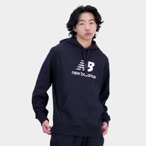 Blusa Moletom New Balance Essentials Basic c/ Capuz Masculina