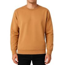 Blusa Moletom Padrão CDP Cor Caqui Blusa Moletom Padrão CDP Cor Caqui