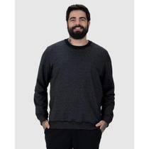 Blusa Moletom Rajado Masculino Plus Size Malwee Ref. 117462