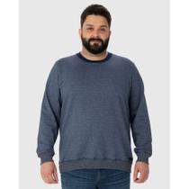Blusa Moletom Rajado Masculino Plus Size Malwee Ref. 117462 Blusa Moletom Rajado Masculino Plus Size Malwee Ref. 117462