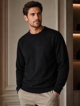 Blusa Moletom Reserva Preto Cor:PretoTamanho:M Blusa Moletom Reserva Preto Cor:PretoTamanho:M
