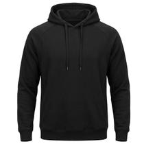 Blusa Moletom Speedo Slim Basico Masculino Preto - Blusa Moletom Speedo Slim Basico Masculino Preto -