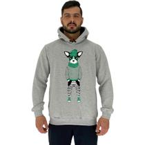 Blusa Moletom Tradicional Com Touca MXD Conceito Dog Moderno
