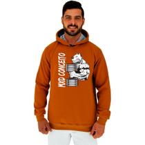 Blusa Moletom Tradicional Com Touca MXD Conceito Pitbull Monster