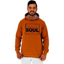 Blusa Moletom Tradicional Com Touca MXD Conceito Soul