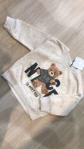 Blusa moletom urso
