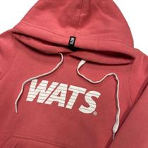 Blusa Moletom Wats Girl Logo Recorte