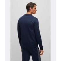 Blusa moleton tracksuit jacket boss marinho Blusa moleton tracksuit jacket boss marinho