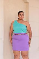 Blusa Mula Manca Um Ombro Só Moda Plus Size Feminina Tamanho Grande 46 48 50 Blusa Mula Manca Um Ombro Só Moda Plus Size Feminina Tamanho Grande 46 48 50