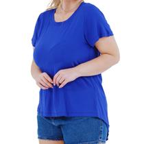 Blusa Mullet Feminina Plus Size Tampa Bumbum 3024.C1