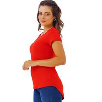 Blusa Mullet Feminina Viscose p/Academia Tampa Bumbum Slim 3027A