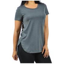 Blusa Mullet Tapa Bumbum Academia Blusinha Gola Redonda Feminino