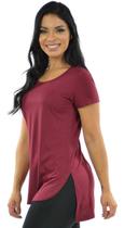 Blusa Mullet Tapa Bumbum Academia Blusinha Gola Redonda Feminino