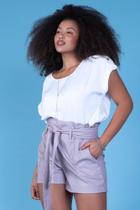 Blusa Off Plus Manga Morcego