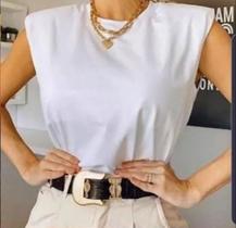 Blusa ombreira Feminina