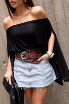 Blusa Ombro a Ombro Lucia - Tamanho Único 36 ao 44