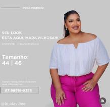 blusa ombro a ombro viscolinho GG blusa ombro a ombro viscolinho GG