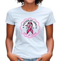 Blusa Outubro Rosa Camiseta Babylook Prevençao Contra Câncer de Mama camisa mulher plus size laço Blusa Outubro Rosa Camiseta Babylook Prevençao Contra Câncer de Mama camisa mulher plus size laço