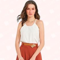 Blusa Pala Lateral - Moda Casual Chic Blusa Pala Lateral - Moda Casual Chic