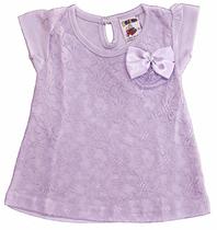 Blusa para bebê em renda para festa luxo